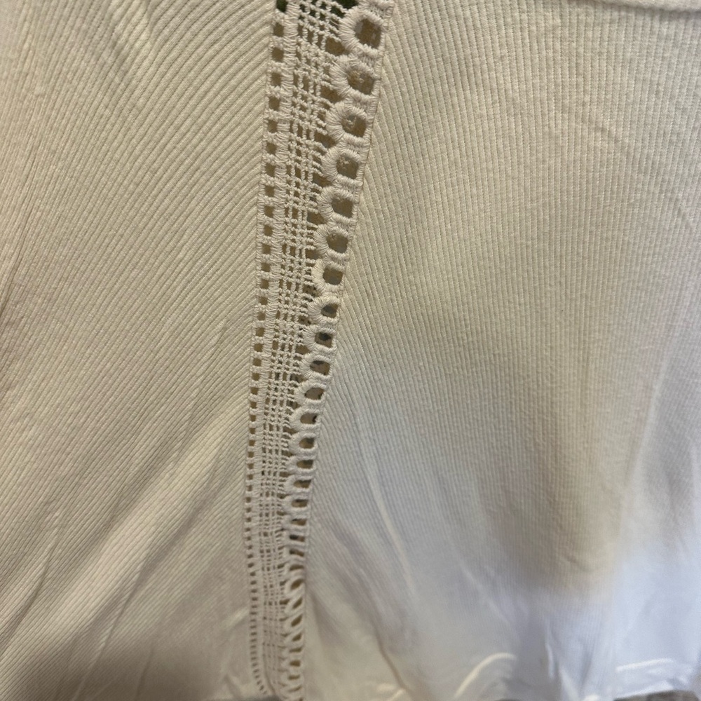 Western Cream Colored Top - Picture 2 of 5